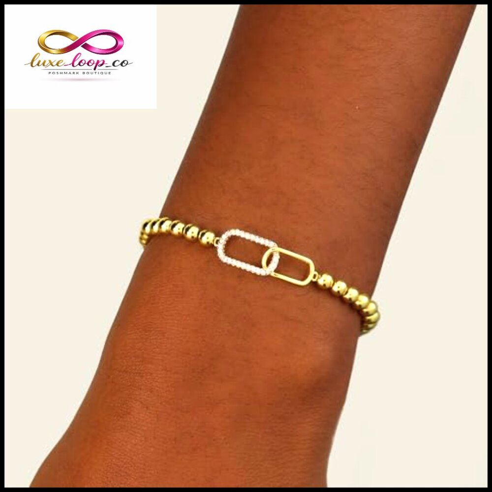 Dainty Stretch Bracelet Stackable Minimalist Eleg… - image 3